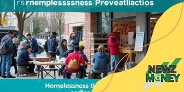 Homelessness prevention programs in urban centers