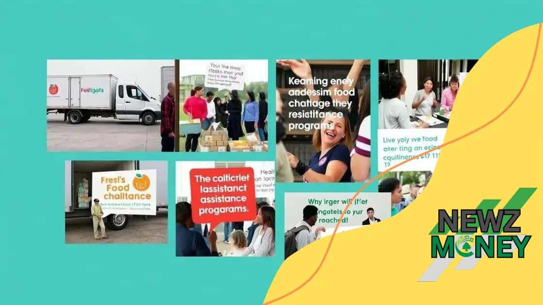 Challenges in implementing food assistance programs